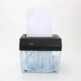 thumbnail image 2 of Automatic Mini Portable Strip Wastebasket Electric A6 Folded A4 Usb Shredder Paper, 2 of 5