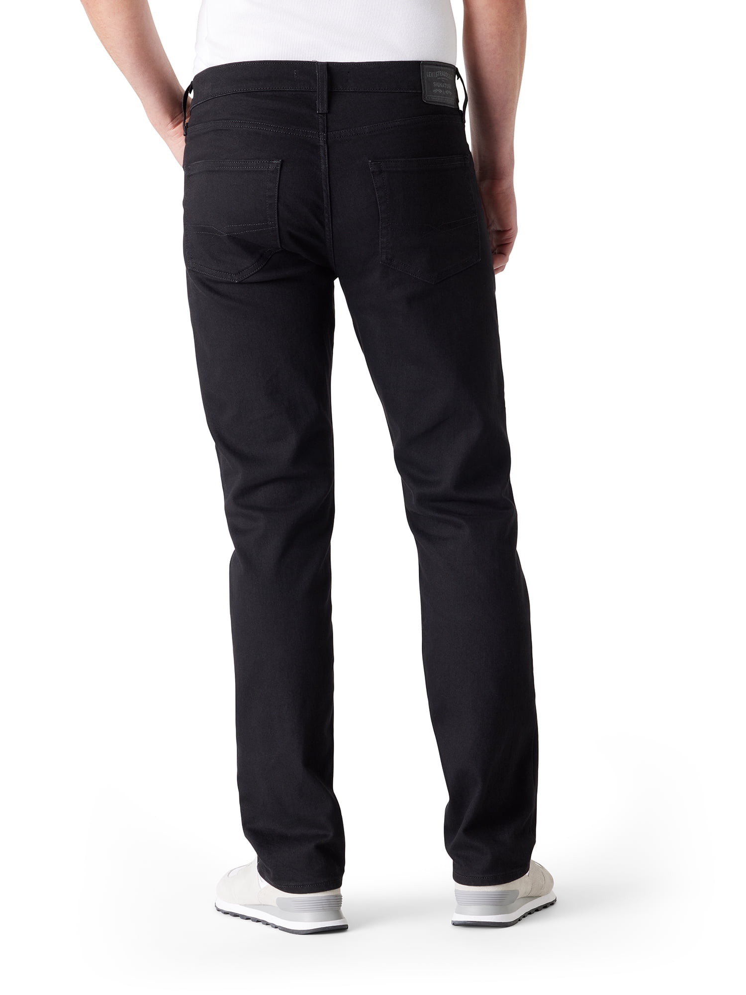 Levi Strauss Signature Men's and Big and Tall Slim Straight Fit Jeans