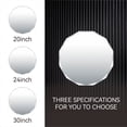 thumbnail image 5 of AUKTOPT 30'' Beveled Edge Bathroom Vanity Mirror, Wall Mounted Mirror, Round, 5 of 7