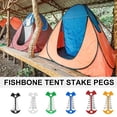 thumbnail image 7 of Deck Anchors Peg with Spring Hook, Portable Aluminum Alloy Octopus Deck Peg Camping Stakes for Outdoors Wind Proof, 7 of 7