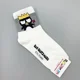 thumbnail image 1 of Calcetines Y2K Hello Kitty para niñas, calcetines medianos Kuromi Cinnamoroll, calcetines Kawaii Sanrio Melody, calcetines rosas, negros y blancos para mujer, 1 of 5