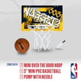 thumbnail image 2 of Franklin Sports NBA Denver Nuggets Over the Door Basketball Hoop - Kids Indoor Basketball Hoop with Mini Basketball - NBA Fan Shop Mini Hoop for Bedroom + Office - Over the Door Mini Hoop Set, 2 of 13