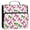 Pink Bows and Green Ribbons, variant on Water-Resistant 3-Ring Binder Organizer with Multiple Pockets Zipper Binder Bag for Office Green and Mint Bows