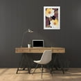 thumbnail image 3 of Verbeek-Van Den Broek 13x18 White Modern Wood Framed Museum Art Print Titled - Golden Blooms I, 3 of 4
