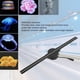 thumbnail image 3 of Ventilador de Holograma 3d, 16.5 Pulgadas 2000x224 WiFi Proyector 3D Reproductor de Pantalla Publicitaria Con 224 Cuentas de Luz LED, Im ímenes Sin Bordes, Efectos Visiales, 3 of 7