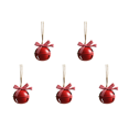 thumbnail image 1 of Campanas Navidad Colgantes para Puerta Ventana (redonda) Rojo, 1 of 8