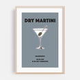 thumbnail image 2 of Dry Martini - Manhattan New York Illustration Cocktail Bar Kitchen Decor Typography Vintage Modern Art Pop Art Unframed Wall Art Print 4 x 6 inches, 2 of 60