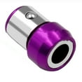 thumbnail image 1 of Hand Drill Bit Hardness Cross Magnetizer Type Screwdriver Ring Screwdriver Bits Head Powerful Ring Lengthened High-strength Tools Replacement Purple, 1 of 6