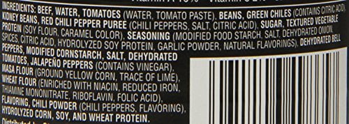 Stagg Steakhouse Reserve Beef Chili with Beans, 15 Oz, 6 Count Cans