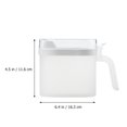 thumbnail image 2 of unbranded 1Ud Plastic Oil Can with Handle White Removable Kitchen Oil Holder for Easy Pouring and Cleaning, 2 of 8