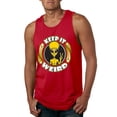 thumbnail image 2 of Wild Bobby Keep It Weird Alien Men Tank Top, 2 of 6