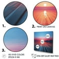 thumbnail image 3 of Designart "Twilight'S Canvas" Rainbow Canvas Wall Art, 3 of 7