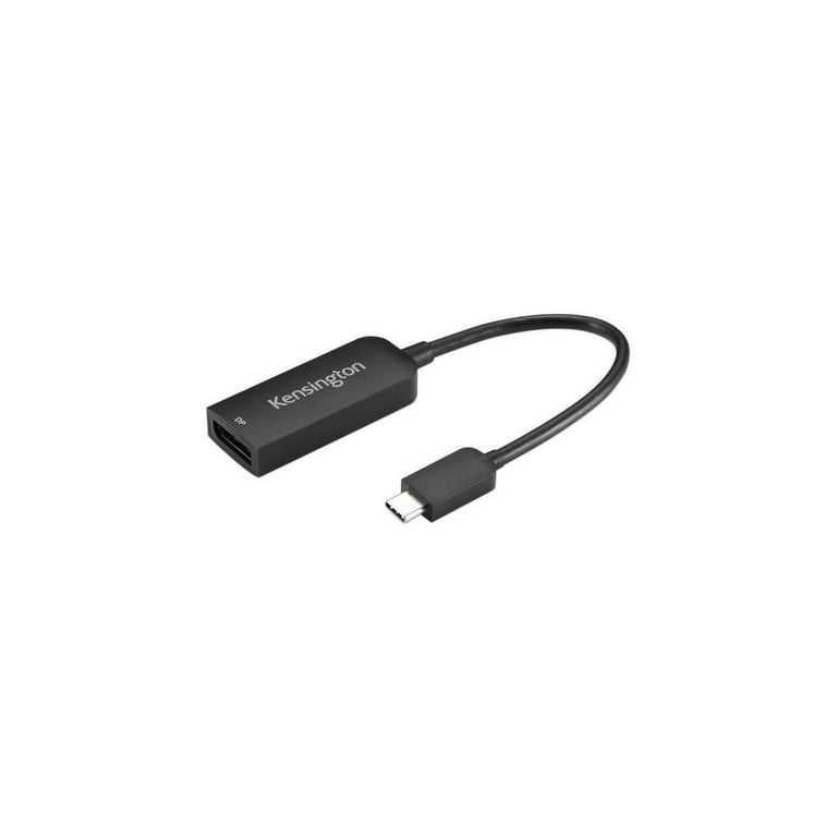 Kensington DisplayPort to HDMI 4K Video Adapter - 1 Pack - DisplayPort Digital Audio/Video - HDMI Digital Audio/Video Kensington DisplayPort to HDMI 4K Video Adapter - 1 Pack - DisplayPort Digital Audio/Video - HDMI Digital Audio/Video