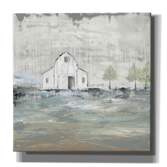 Epic Graffiti 'Iowa Barn I' by Courtney Prahl, Canvas Wall Art, 12"x12"