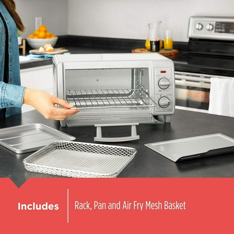 BD Spectrum Brands 4-Slice Air Fryer and Toaster Oven with New BD Spectrum Brands 4-Slice Air Fryer and Toaster Oven with New