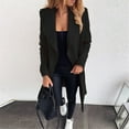 thumbnail image 2 of LYXSSBYX Women Long Sleeve Shacket Jacket Hot Sale Clearance Fashion Womens Warm Faux Coat Cardigan Winter Solid Long Sleeve Outerwear, 2 of 6