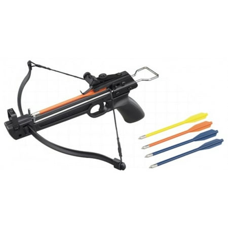 NEW Hand Held Hunting Archery 50LB PISTOL CROSSBOW Gun/ With 5 (Best Tree Stand For Crossbow Hunting)