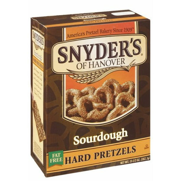 Snyder's of Hanover Sourdough Hard Pretzels Box, 13.5 oz