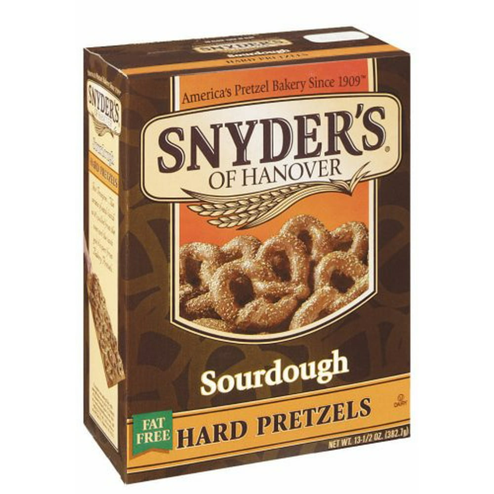 Snyder's of Hanover Sourdough Hard Pretzels Box, 13.5 oz