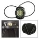 thumbnail image 4 of Brújula de muñeca para buceo, medidor impermeable subacuático, profundidad máxima de 100M, accesorios llenos de aceite para navegación deportiva en Baoblaze Medidor de brújula submarina, 4 of 8