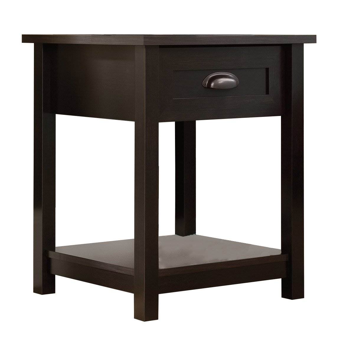 Sauder Furniture 416744 County Line Collection Estate Black Modern