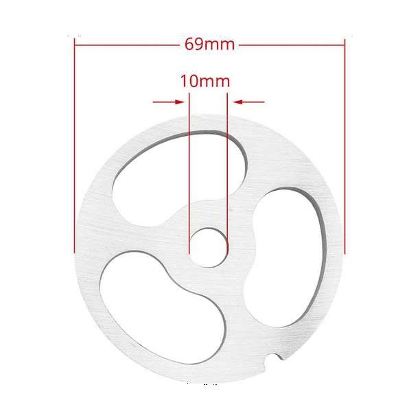 Meat Grinder Blade Mincer Plate Replacement Part for Kitchen Aid Mixer