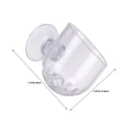 thumbnail image 2 of WEUVEB 8Ud Macetero Hidropónico De Acrílico Transparente Para Pared Con Ahorra Espacio, 2 of 7