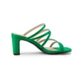 thumbnail image 3 of BLISSFUL STEP Women's Sandals Block Heels Crisscross Strap Sandals, 3 of 8