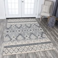 thumbnail image 4 of Alora Decor Lavine 5' x 8' Tribal Motif Natural/Gray/Dk Gray Area Rug, 4 of 4