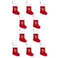 thumbnail image 1 of Bearachild Medias navideñas personalizadas - Ambiente festivo con tejido de precisión Variedad de estilos Rojo grande H H rojo grande 10Conjunto, 1 of 6