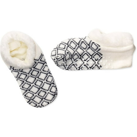 Cable Knit Slipper Socks