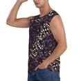 thumbnail image 3 of Fotbe Dice Men's Camiseta sin Mangas Estampada para Hombres, Playera Casual para Gimnasio, Entrenamiento, Playa-Small, 3 of 7