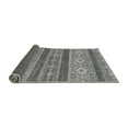 thumbnail image 2 of Ahgly Company Indoor Rectangle Abstract Gray Modern Area Rugs, 8' x 10', 2 of 4