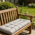 thumbnail image 4 of Coussin de Balançoire d'Extérieur Imperméable, Coussin de Siège de Remplacement / Coussin pour Mobilier de Porche et de Patio, Résistant aux Intempéries / Usage Intérieur Extérieur pour Causeuse en Osier, Chaise de Salle à Manger, Terrasse, 4 of 6