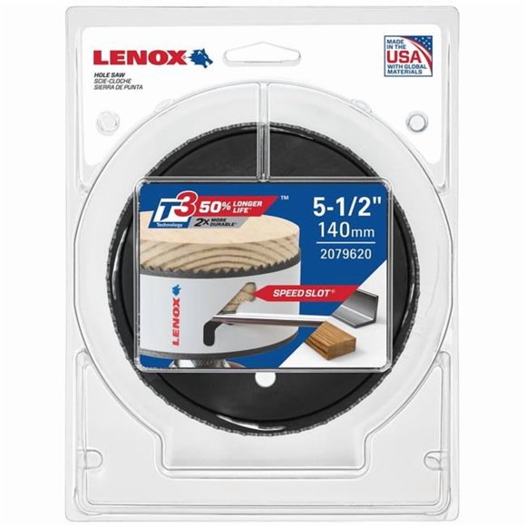 Lenox 2016685 Lenox Speed Slot with 5.5 in. Bi-Metal Hole Saw