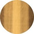 thumbnail image 1 of Ahgly Company Indoor Round Abstract Brown Modern Area Rugs, 6' Round, 1 of 4