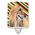 thumbnail image 1 of Carolines Treasures SC9498CNL Afghan Hound Candy Cane Holiday Christmas Ceramic Night Light, 1 of 2