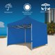 thumbnail image 3 of Ilios Innova | Toldo Plegable Azul 2x3 con Paredes Laterales, Impermeable y Resistente al Calor, Velcro de Ajuste, Ideal para Exterior., 3 of 9
