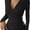 Black, variant on KYGABAK Long Sleeve ShirtsV Neck Tops for Women Sexy Sweater V Neck Ribbed Knit Slim Fit Wrap Top 2025 Fall Casual Fashion Clothes,Black S