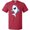 Red, variant on Inktastic Cute Shark, Little Shark, Blue Shark T-Shirt