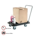 thumbnail image 4 of Deflecto Heavy-duty Platform Cart, 500 Lb Capacity, 21 X 32.5 X 37.5, Black, 4 of 10