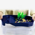 thumbnail image 1 of SWETRACE 1 Set Turtle Box Plastic Blue Rectangular for Indoor, 1 of 7