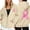 A-Beige145, variant on XIAOCHA Pink Ribbon Zip Up Hoodies for Women Breast Cancer Awareness Fleece Hooded Jacket Casual Loose Cozy Sport Hoodie