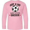 thumbnail image 3 of Inktastic Soccer Sports for Kids Long Sleeve Youth T-Shirt, 3 of 5