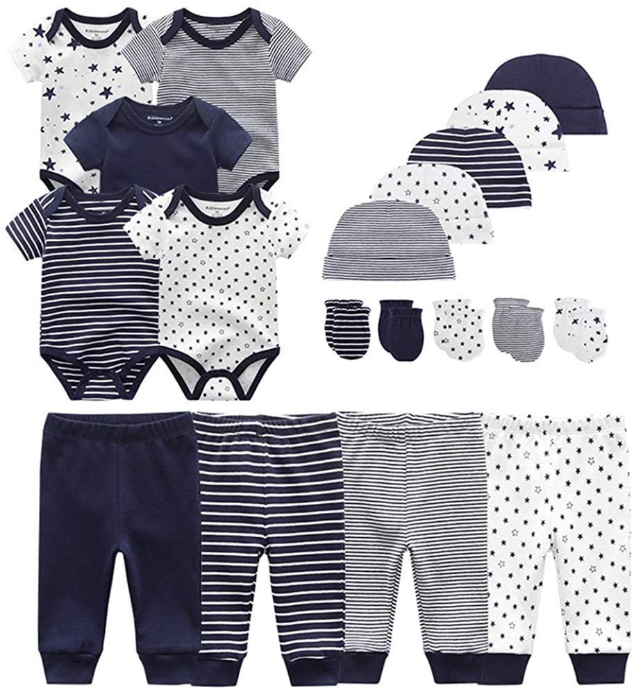 Unisex Baby Layette Essentials Giftset Clothing Set 19Piece