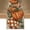 Brown, variant on Smile Buffalo Plaid Orange Pumpkins Eucalyptus Fall Table Runner, Autumn Thanksgiving Kitchen Dining Table Decoration for Home Party Decor 13x72 Inch