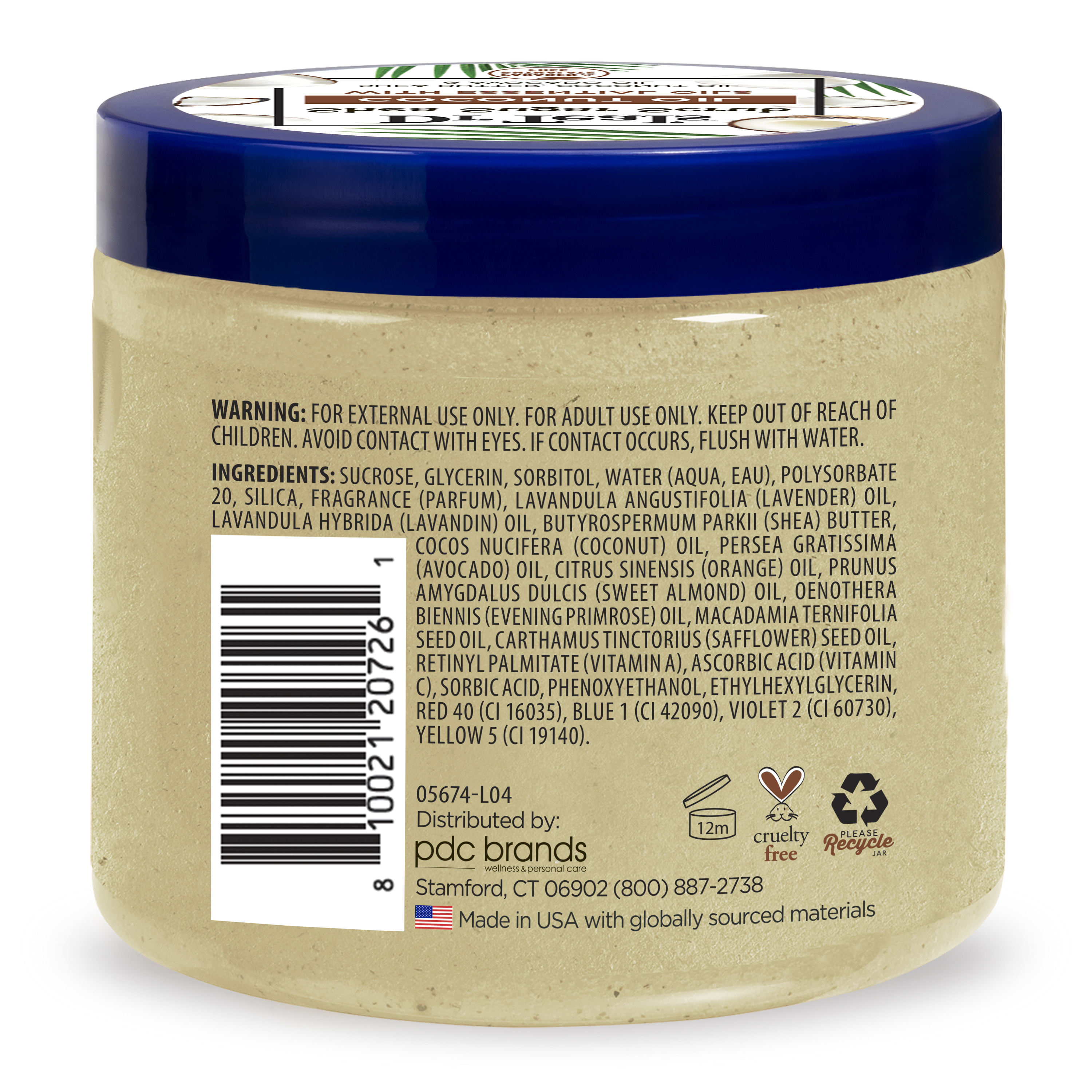 Dr Teal's Shea Sugar Body Scrub with Coconut Oil photo 4