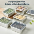 thumbnail image 3 of Stainless Steel Food Storage Container with Lid, Large Capacity Rectangular Kitchen Box for Fruits Vegetables and Marinating, Airtight and Stackable for Home Outdoor Use, 3 of 8