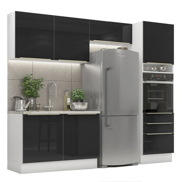 Cocina Integral Completa Modular Madesa Lux 260cm BN 05