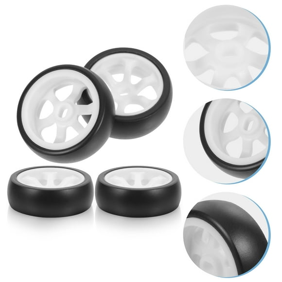 CTIRCHIU Toy Wheel Replacements Rubber Rc Car Accessories present Giving 4Pcs